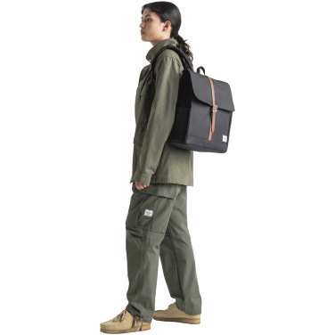 Logotrade promotional item image of: Herschel City recycled backpack 16L