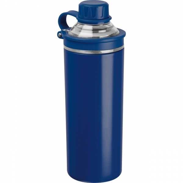 Logo trade promotional products image of: Double-walled stainless steel bottle Monza