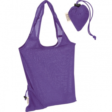 Logo trade promotional giveaway photo of: Recycled cotton bag Modena