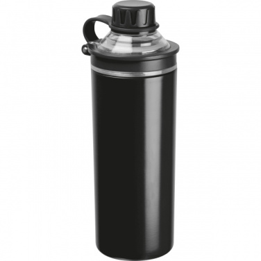 Logo trade advertising products picture of: Double-walled stainless steel bottle Monza