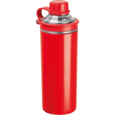 Logo trade promotional items image of: Double-walled stainless steel bottle Monza