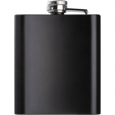 Logo trade promotional gifts image of: Stainless steel hip flask Sheffield
