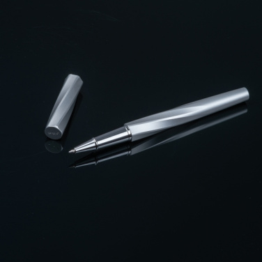 Logotrade promotional merchandise picture of: MoLu brass rollerball Praia Grande