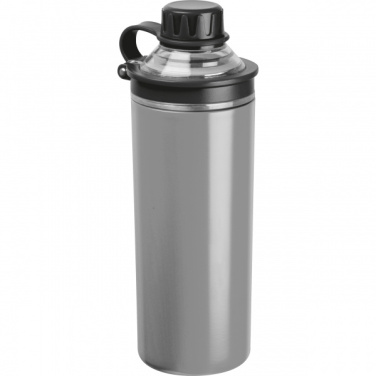 Logo trade promotional items image of: Double-walled stainless steel bottle Monza