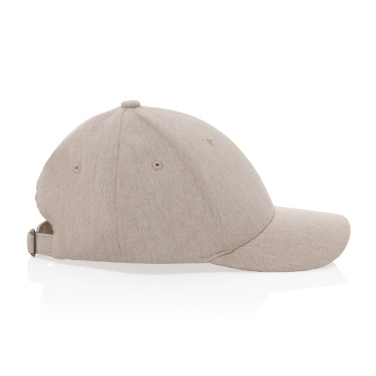 Logotrade promotional product image of: Milo AWARE™ recycled heather 6 panel cap 200gr