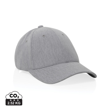Logotrade advertising product picture of: Milo AWARE™ recycled heather 6 panel cap 200gr