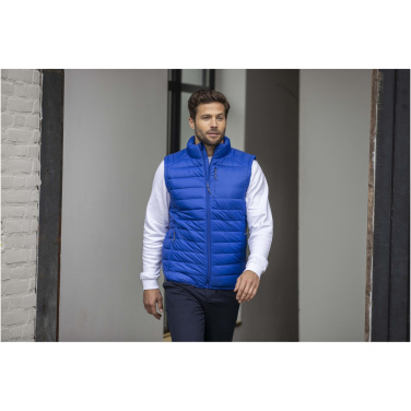 Logo trade promotional gift photo of: Pallas men's GRS recycled insulated bodywarmer