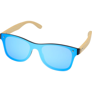 Logo trade promotional products picture of: Tan sunglasses with bamboo temples