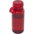 Ryder 900 ml RCS certified RPET sport bottle with multi-function lid, Red