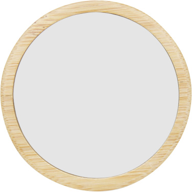 Logo trade promotional gifts picture of: Lustre bamboo mirror