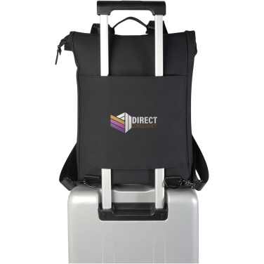 Logotrade promotional merchandise photo of: Turner 15.6" GRS recycled roll-top laptop backpack 12L