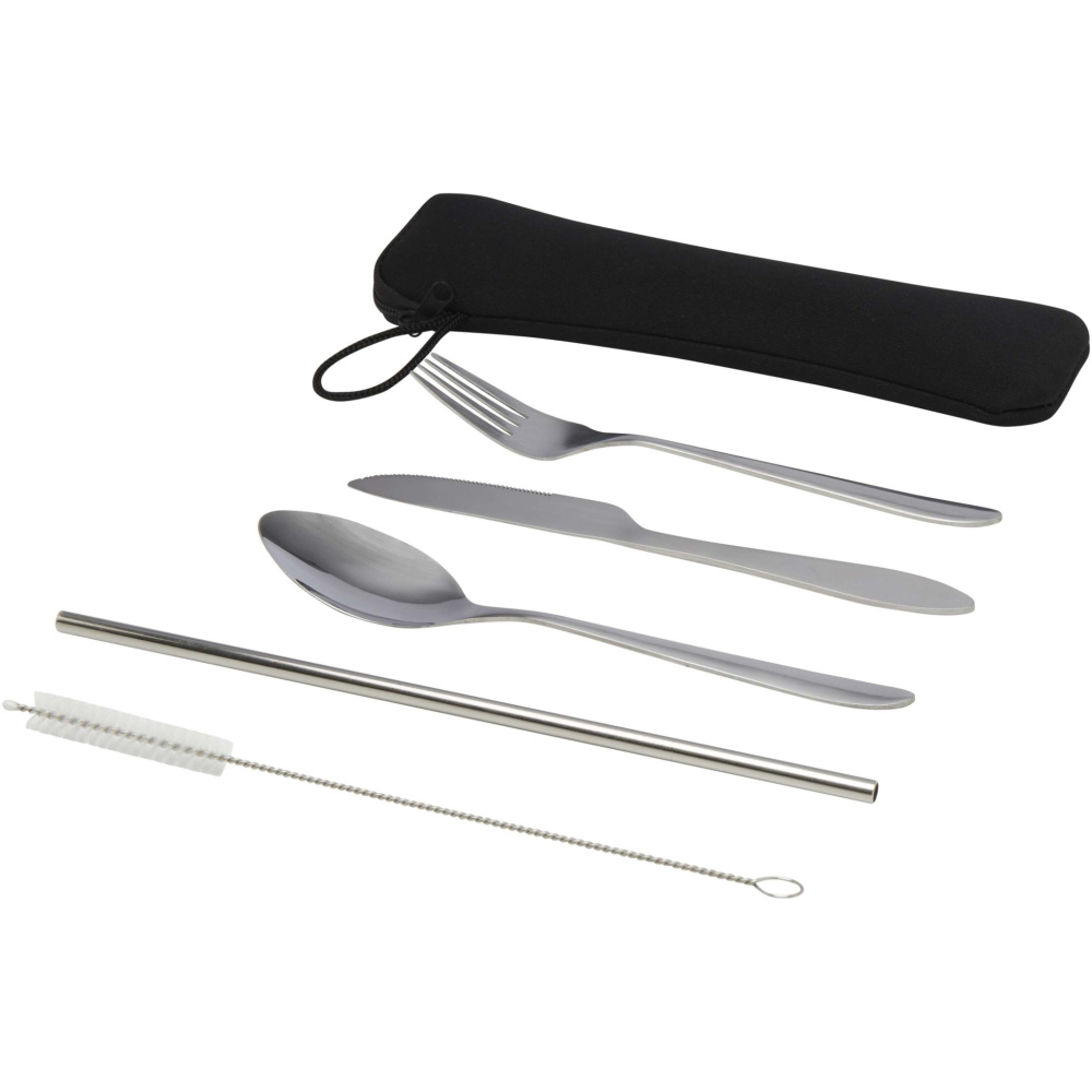 Logotrade promotional merchandise image of: Sheen 5-piece stainless steel cutlery set