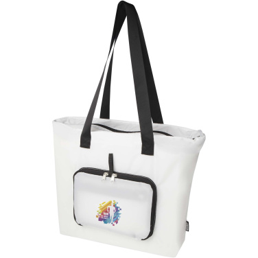 Logotrade advertising products photo of: EcoFold RPET foldable tote bag 16L