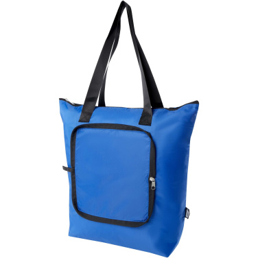 Logo trade promotional products picture of: EcoFold RPET foldable tote cooler bag 15L
