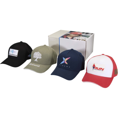 Logo trade corporate gift photo of: Recycled caps sample box