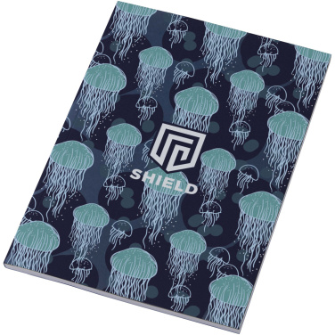 Logo trade business gift photo of: Novella Austen A5 soft cover notebook - 50 sheets