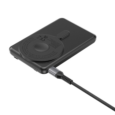 Logotrade corporate gifts photo of: Urban Vitamin Redwood 5in1 5000mah 20W PD magnetic powerbank