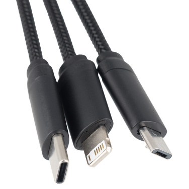 Logotrade promotional merchandise photo of: Big cable 4in1 with illuminated logo - i5w