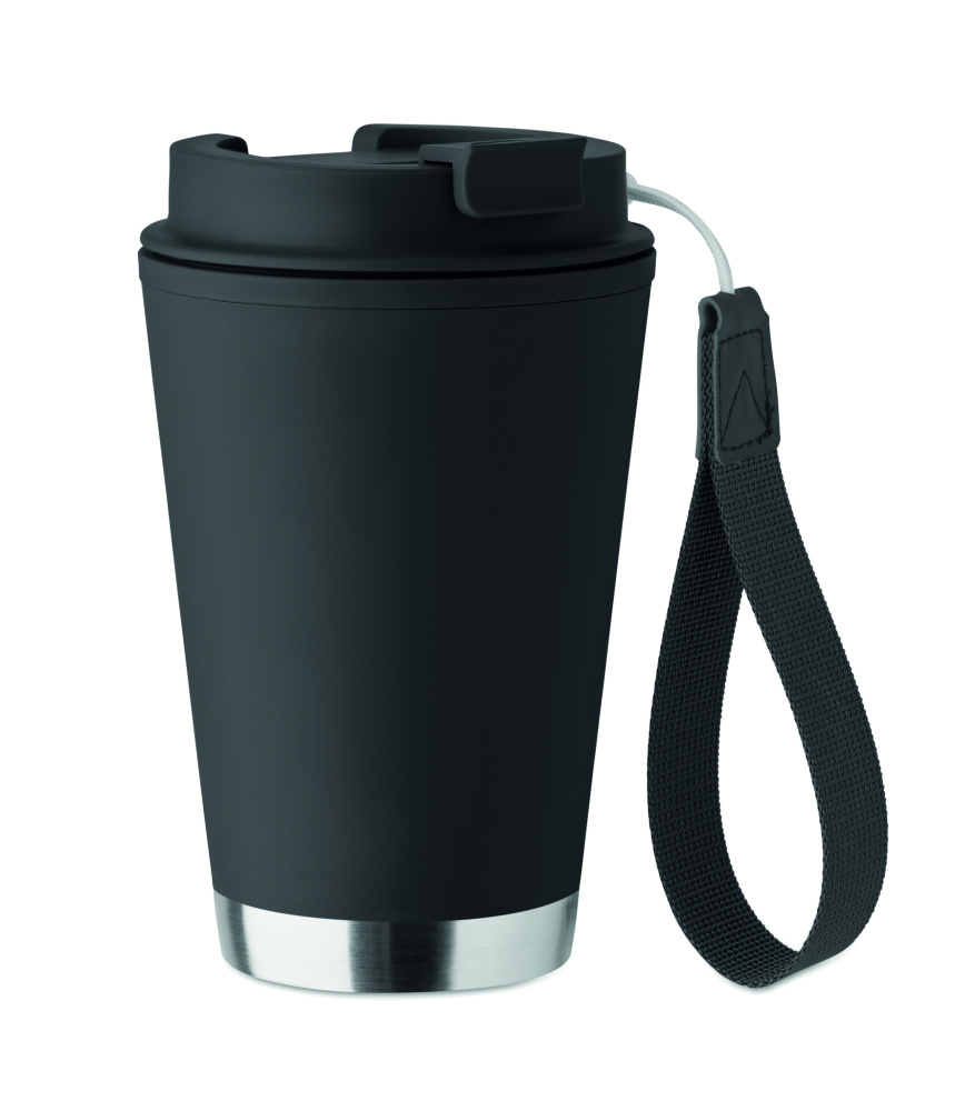 Logo trade business gifts image of: Double wall tumbler 300ml