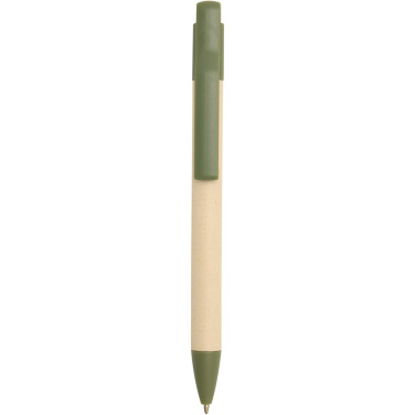 Logotrade promotional gift image of: Liliana sugarcane paper ballpoint pen (blue ink)