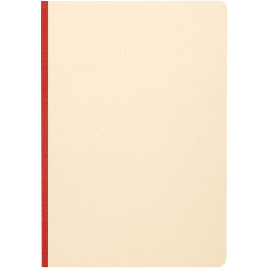 Logo trade advertising products picture of: Liliana A5 sugarcane and RPET soft cover notebook