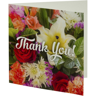 Logo trade business gifts image of: Herald square greeting card