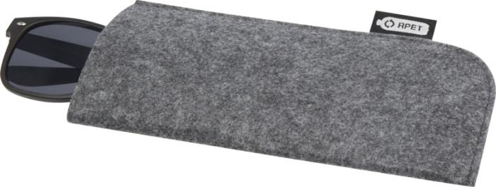 Logo trade corporate gifts picture of: Felta GRS recycled pouch for glasses