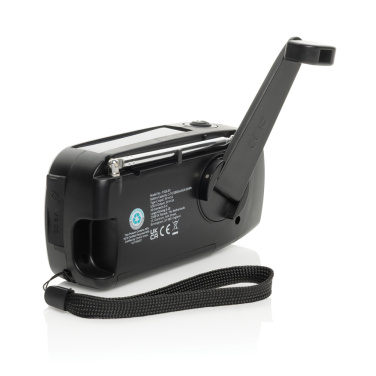 Logotrade advertising product image of: RescueWave RCS recycled plastic emergency radio