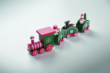 Logotrade corporate gift image of: Wooden Christmas train