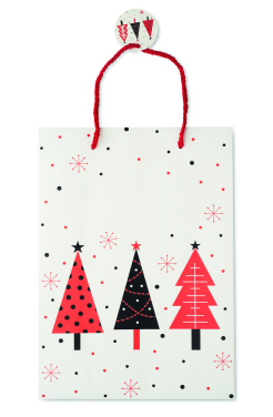 Logo trade advertising products picture of: Gift paper bag large