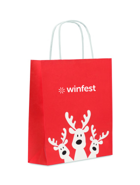 Logo trade promotional gift photo of: Gift paper bag small