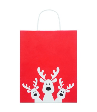 Logo trade business gifts image of: Gift paper bag medium