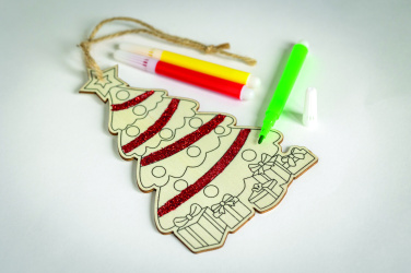 Logo trade corporate gifts picture of: Christmas tree ornament