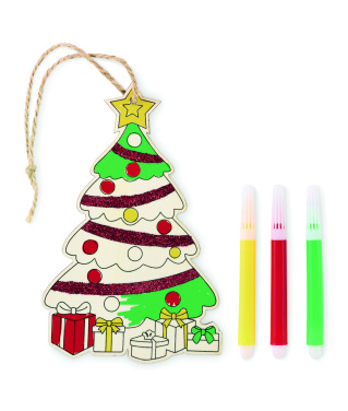 Logo trade promotional merchandise picture of: Christmas tree ornament