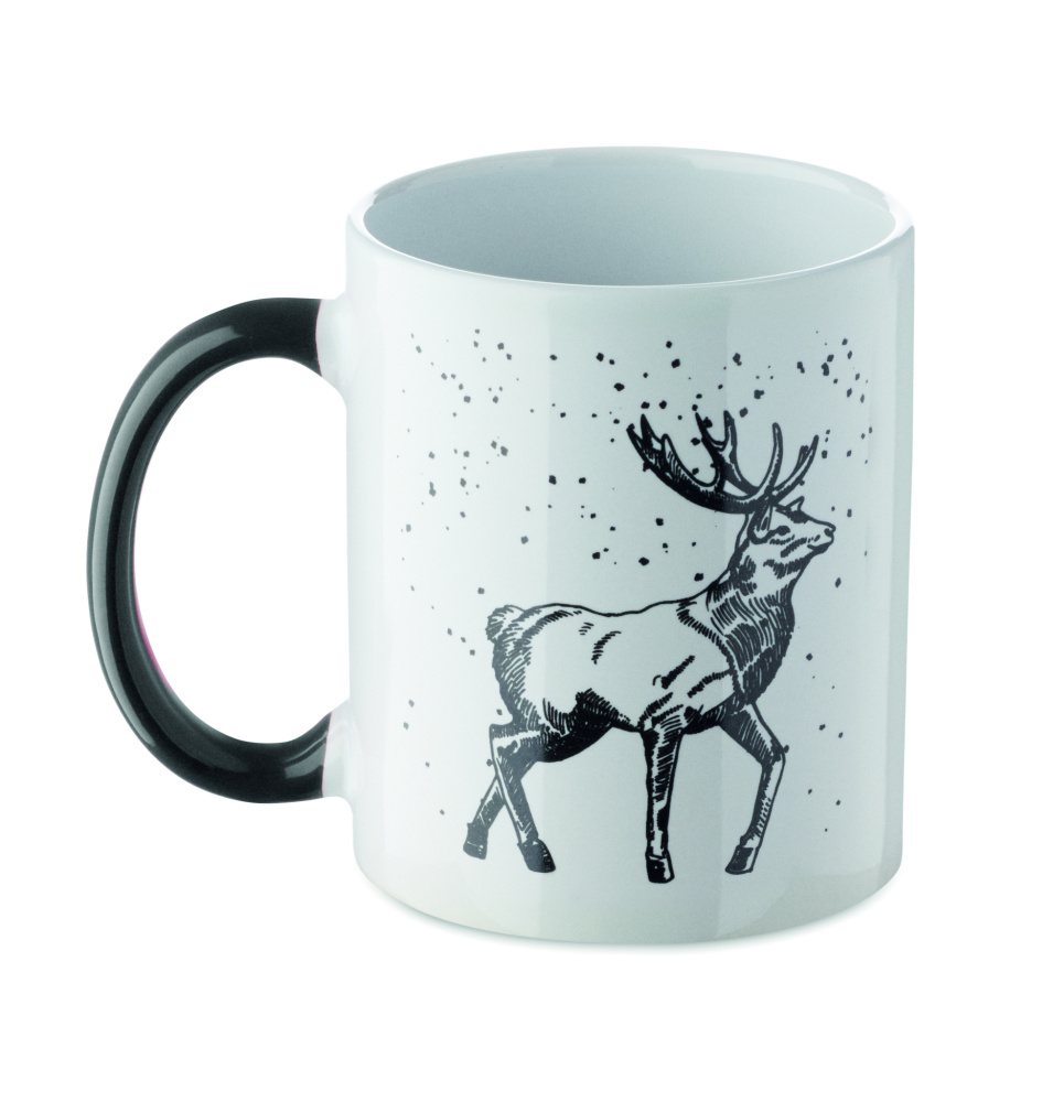 Logo trade promotional item photo of: Seasonal ceramic mug 300ml
