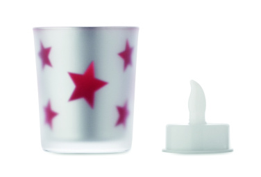 Logo trade promotional merchandise photo of: LED tea light candle