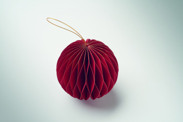 Logotrade promotional merchandise picture of: Foldable  XMAS bauble hanger