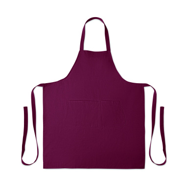 Logo trade promotional items image of: Organic cotton apron 240 gr/m²