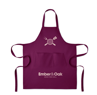 Logo trade promotional giveaway photo of: Organic cotton apron 240 gr/m²