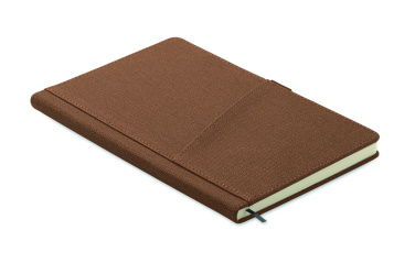 Logotrade promotional products photo of: A5 notebook PU front pocket
