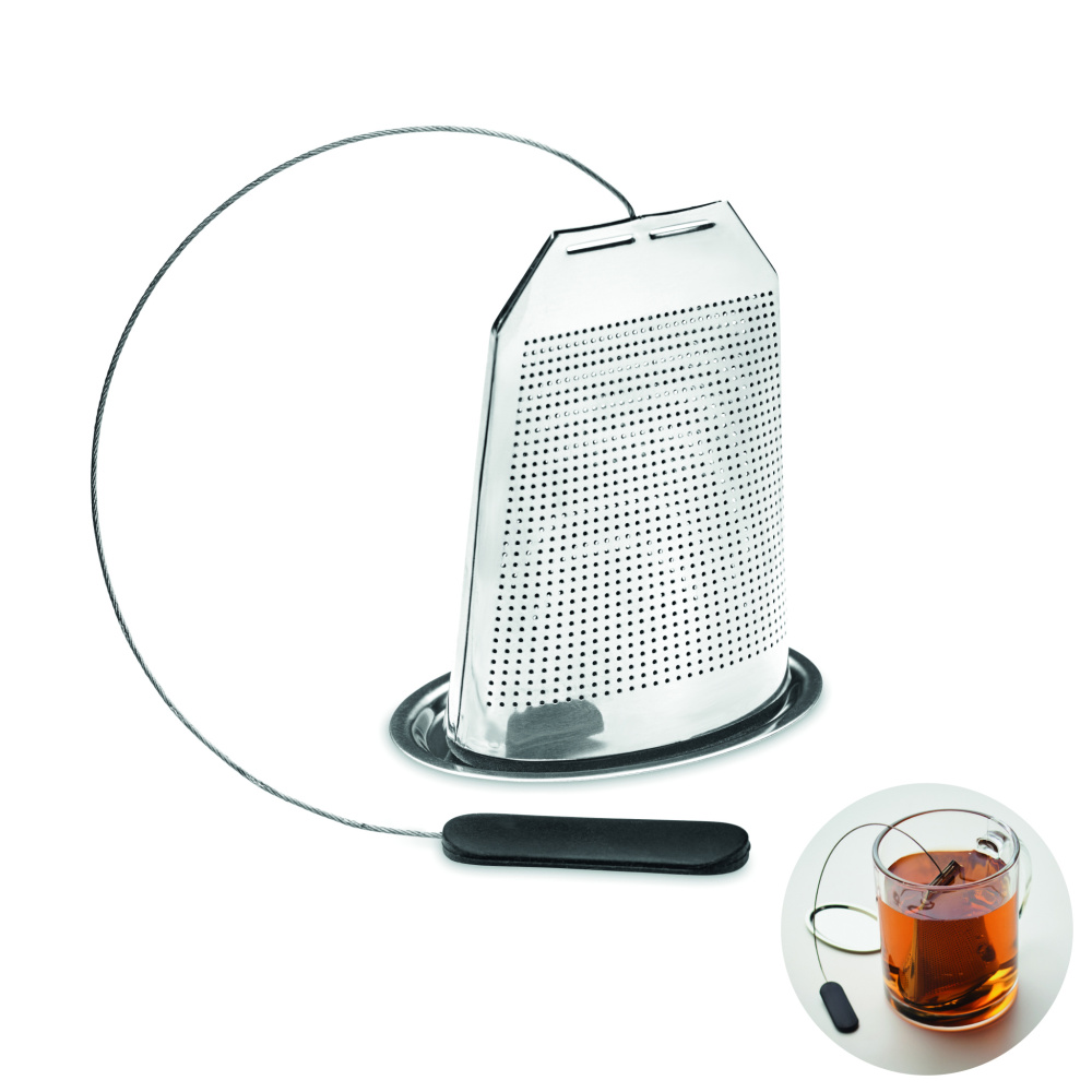 Logo trade promotional products image of: Tea infuser in stainless steel