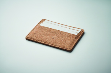 Logotrade advertising products photo of: Cork cardholder with RFID