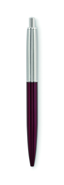 Logo trade promotional gifts image of: Push button pen in box