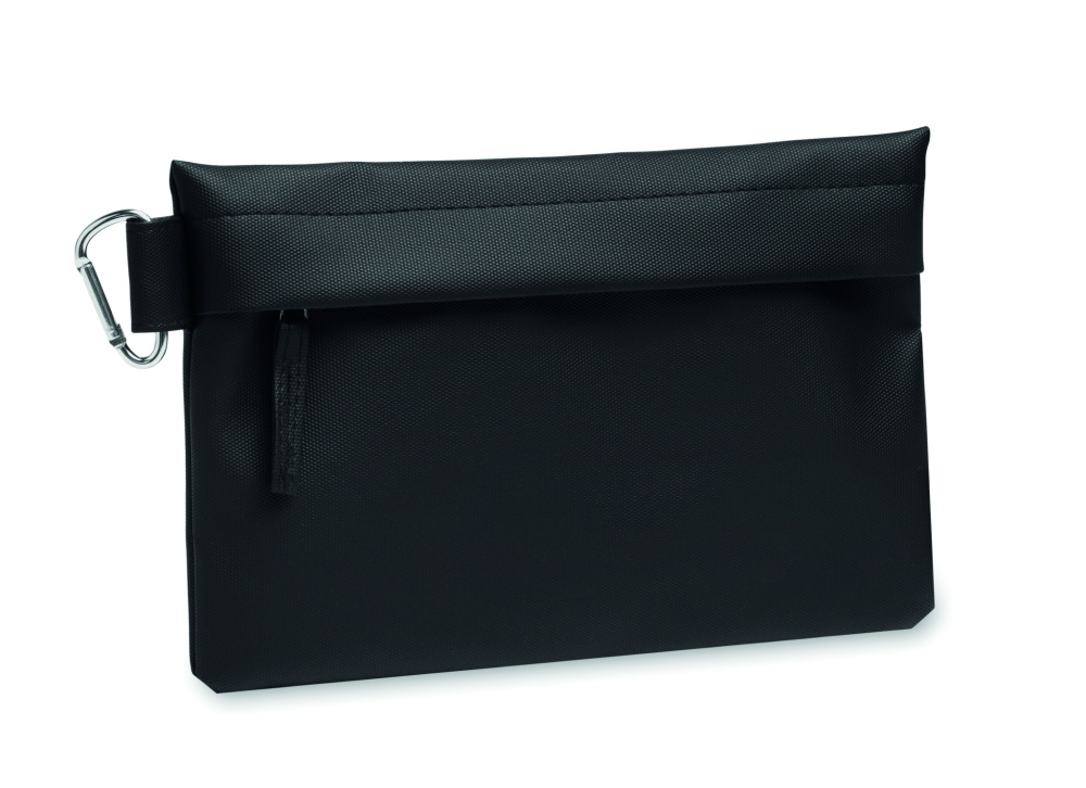 Logotrade advertising product image of: Organizer pouch in 600D RPET
