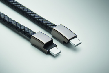 Logotrade promotional item image of: Braided bracelet cable type-C