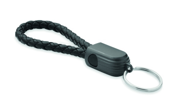 Logo trade promotional gifts image of: Key ring loop cable type-C