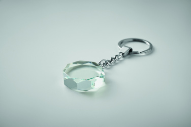 Logotrade promotional products photo of: Glass round award key ring