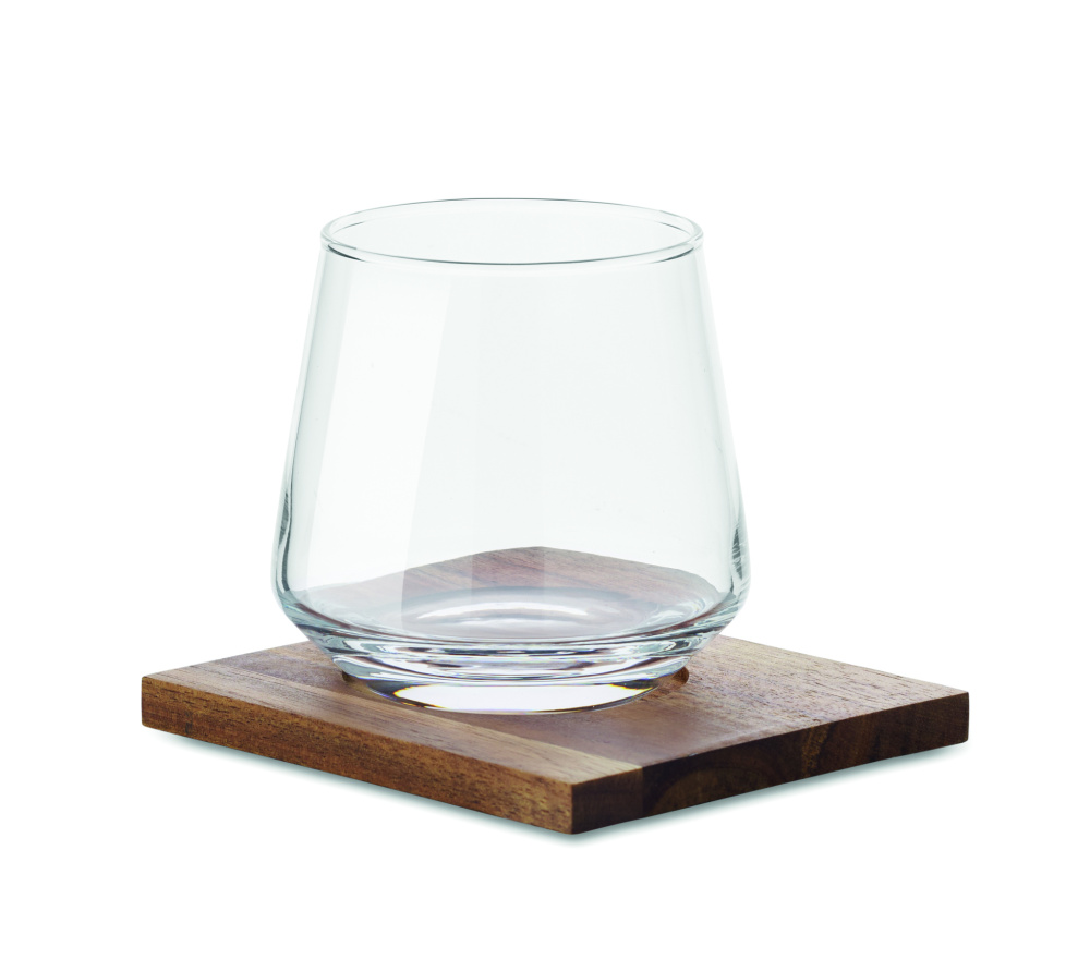 Logo trade promotional merchandise picture of: Whisky short drink glass set