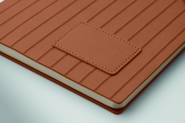 Logotrade promotional merchandise picture of: A5 notebook in smokey PU