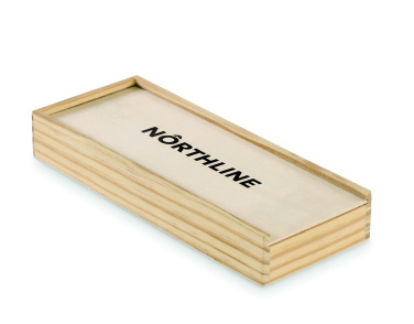 Logo trade promotional gifts picture of: Domino and cards set